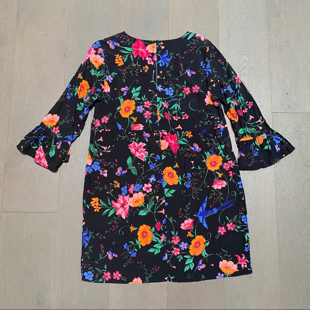 Old Navy Black Floral Shift Dress - Picture 6 of 9